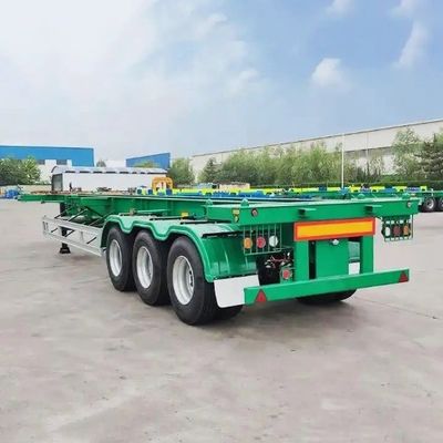 Container de transport de 40 pieds d'épaisseur de 90 w mm*13/16 mm*10 couches semi-remorque à feuilles de printemps