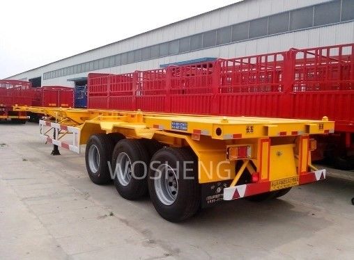 Container de transport de 40 pieds d'épaisseur de 90 w mm*13/16 mm*10 couches semi-remorque à feuilles de printemps