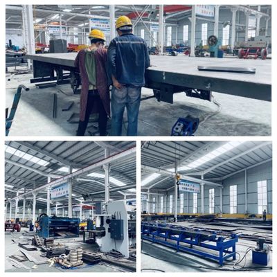 Trailers à conteneurs de 20 pieds et 40 pieds, 2 axes, 3 axes, 40 tonnes, semi-trailers à squelettes, 12400x2500x1550 mm