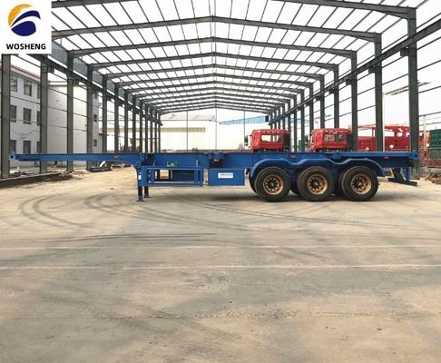 Chassis à châssis extensible en acier Semi-remorque pour conteneur de 20 à 40 pieds
