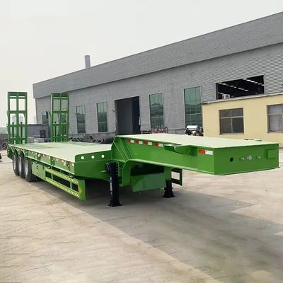 150 tonnes de charge maximale semi-remorque basse pour le transport lourd