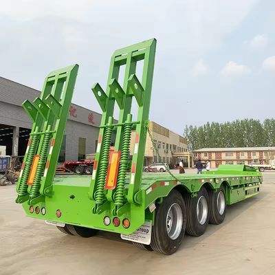 150 tonnes de charge maximale semi-remorque basse pour le transport lourd