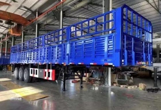 3 axes personnalisés 60 80 Tonnes de transport de fruits et légumes