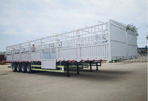Personnalisation 3 Axle 4 Axle Multifonction Détachable Rameau Semi-remorque pour camion