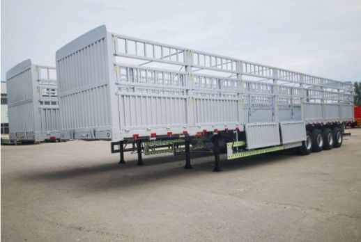 Personnalisation 3 Axle 4 Axle Multifonction Détachable Rameau Semi-remorque pour camion