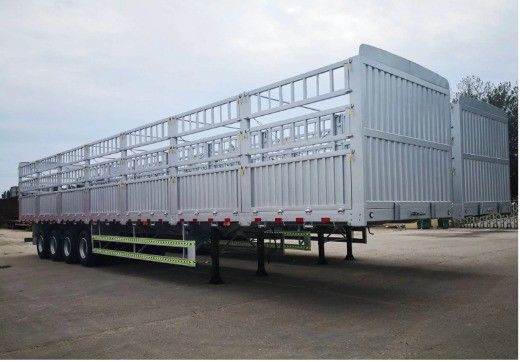 Personnalisation 3 Axle 4 Axle Multifonction Détachable Rameau Semi-remorque pour camion