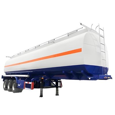 Acier au carbone 42cbm pétrolier diesel pétrolier pétrolier semi-remorque avec charge utile maximale 30000 kg