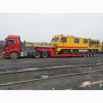 Équipement de transport lourd avec rampe hydraulique de 100 tonnes