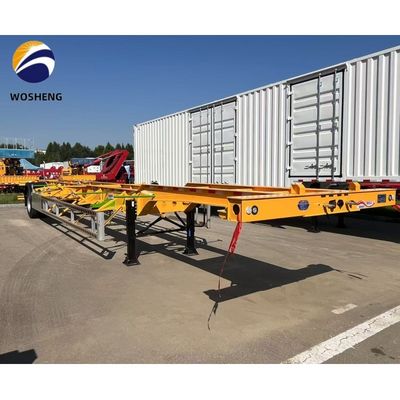 Transports de conteneurs 40 pieds 12 m Container Trailer Chassis pour conteneurs de 20 pieds et 40 pieds