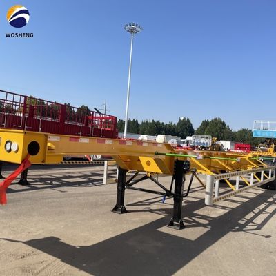 Transports de conteneurs 40 pieds 12 m Container Trailer Chassis pour conteneurs de 20 pieds et 40 pieds