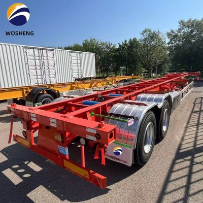 Poids de la roue 6500 kg 2 roues à roue pour conteneur de transport de 20 pieds 40 pieds 45 pieds