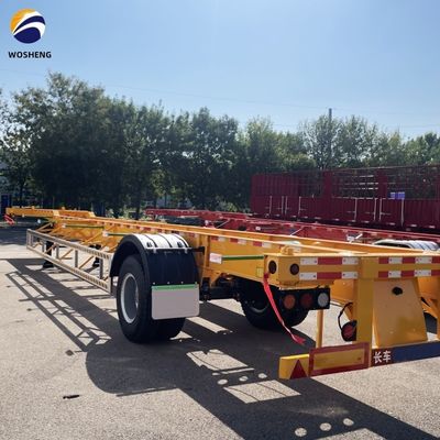 Poids de la roue 6500 kg 2 roues à roue pour conteneur de transport de 20 pieds 40 pieds 45 pieds