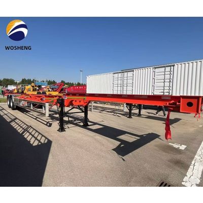 Poids de la roue 6500 kg 2 roues à roue pour conteneur de transport de 20 pieds 40 pieds 45 pieds