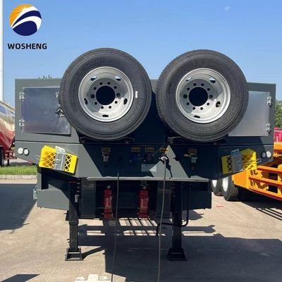 80 100 120 tonnes semi-remorque basse-chargeuse basse-chargeuse avec hauteur personnalisable