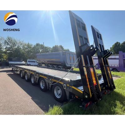80 100 120 tonnes semi-remorque basse-chargeuse basse-chargeuse avec hauteur personnalisable