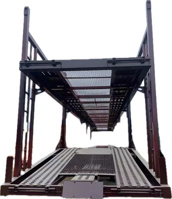 Suspension mécanique à deux essieux pour véhicules de transport