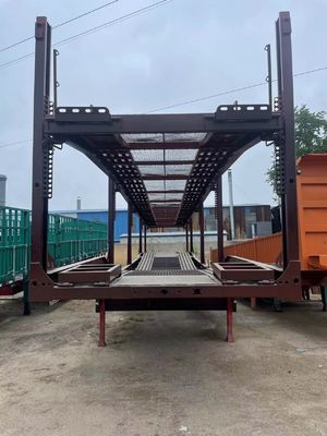 Suspension mécanique à deux essieux pour véhicules de transport