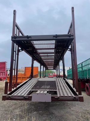 Trailers de chargement et de déchargement automatiques à deux ponts adaptés aux exigences du client