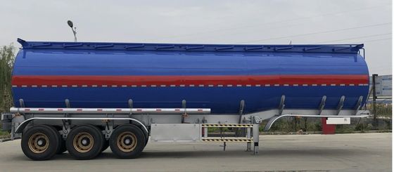 Cisternes de plusieurs types 30000-50000 litres Cisterne en alliage d'aluminium Semi-remorque pour polyvalent