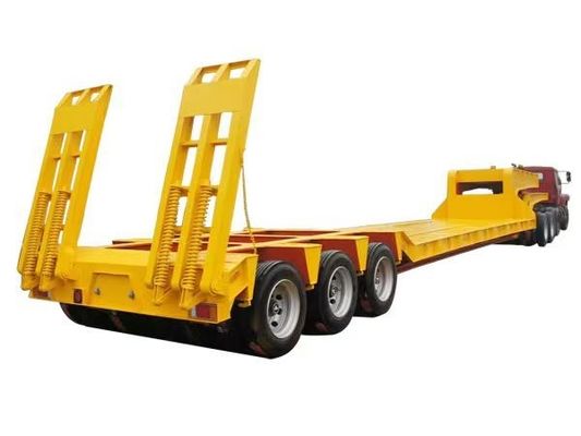 Trailers à large bande Q345B / T700 en acier de 40 tonnes pour le chargement lourd