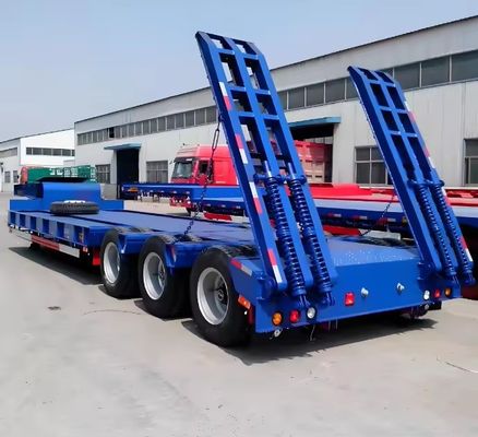 Trailers à conteneurs bas pour charges de 40T à 100T 13/16/20 tonnes