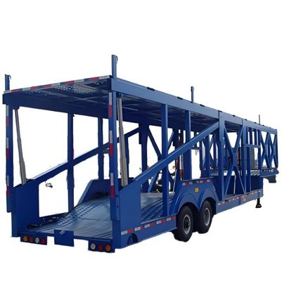 Trailers de camions 25 à 60 tonnes 2 ou 3 axes semi-remorque de transport automobile pour les clients optionnel