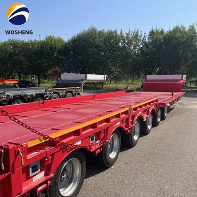 30 à 120 tonnes de camions semi-remorques pour équipements lourds 13 à 18 m x 2,5 à 3 m x 3,3 m