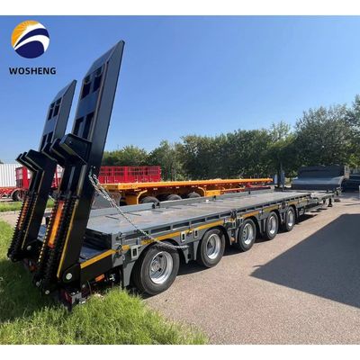 30 à 150 tonnes de camions, semi-remorques, semi-remorques à lit bas, semi-remorques pour équipement lourd