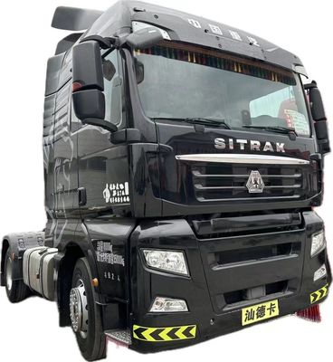 480 ch SITRAK G7 AMT Boîte de vitesses 6x4 type frein à disque 10 roues Tête de camion Tracteur remorque