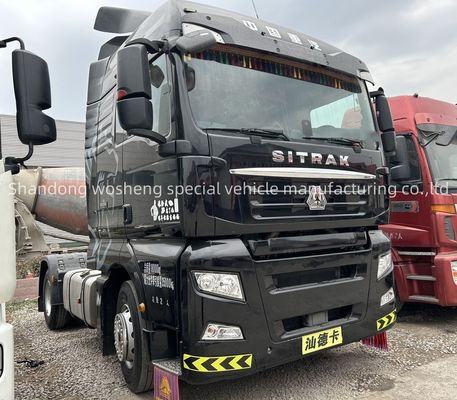 480 ch SITRAK G7 AMT Boîte de vitesses 6x4 type frein à disque 10 roues Tête de camion Tracteur remorque
