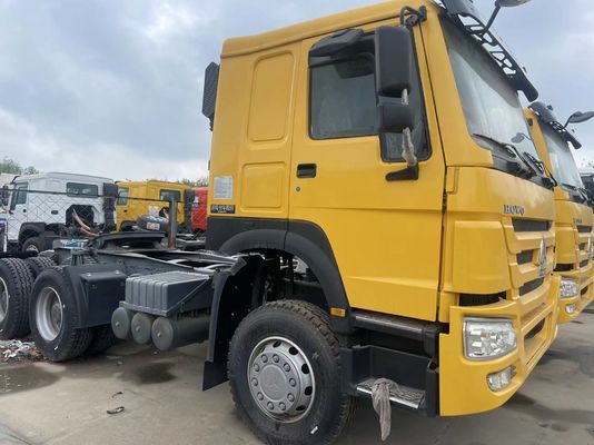 Camion à main gauche 6x4 à la tête de camion 350-450 ch Camion tracteur de 31-40 tonnes