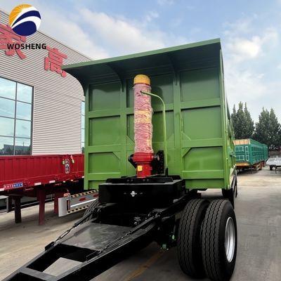 500 mm Q345 Bar de tirage en acier au carbone paroi latérale Full Trailer pour une capacité de charge de 40 à 100 tonnes