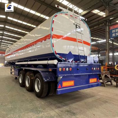 Conçu sur mesure 2000L 60000L 3 axes réservoir de carburant essence / kérosène / réservoir diesel semi-remorque