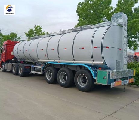 20CBM 60CBM 3 axes réservoir de carburant essence / kérosène / réservoir diesel semi-remorque