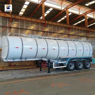 20CBM 60CBM 3 axes réservoir de carburant essence / kérosène / réservoir diesel semi-remorque