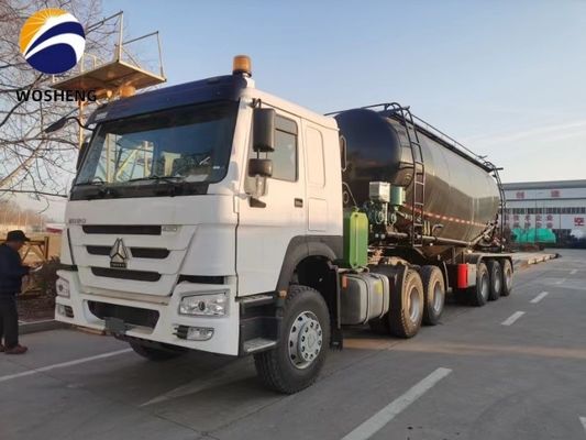 Acier/aluminium/alliage 40-50 tonnes réservoir de ciment en vrac de type V