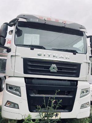 Sitrak G7W 4x2 6x4 Euro6 camion tracteur diesel avec suspension pneumatique et transmission manuelle