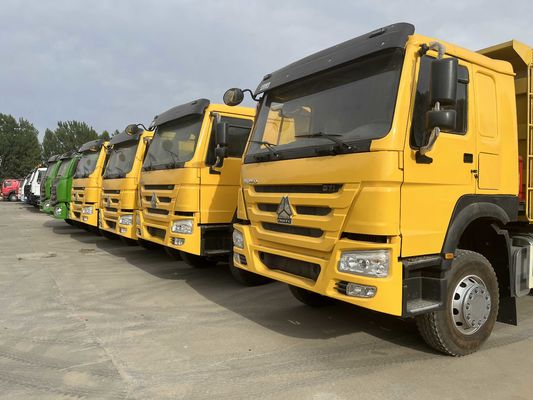 Sinotruck Howo 3/4 essieux 6x4 4x2 8X4 371HP 375HP camion déchargeur à cylindre hydraulique
