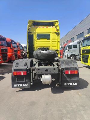 4X2 6X4 Camions tracteurs Sinotruk Sitract usagés à transmission manuelle ou automatique