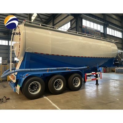 King Pin JOST 2 &quot;ou 3,5&quot; type de boulonnage 3 Axle 45 CBM Ciment transportant semi-remorque