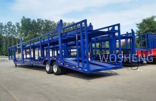 Charge utile maximale 30000 kg Transporteur automobile personnalisable Semi-remorque pour le transport de VUS MPV ORV