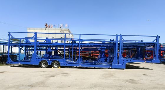 Charge utile maximale 30000 kg Transporteur automobile personnalisable Semi-remorque pour le transport de VUS MPV ORV