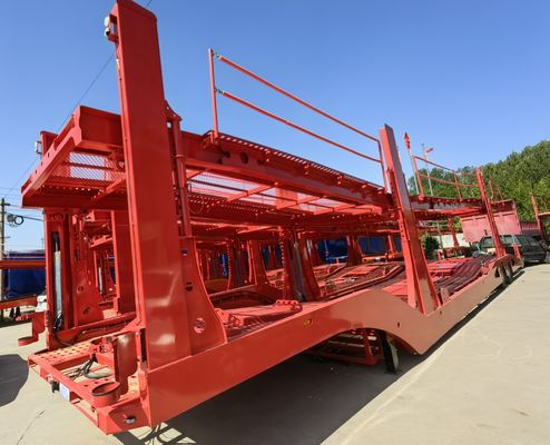 Personnalisé 6 8 10 voitures Double Deck Carrier Semi-remorque Parfait pour les remorques de camions