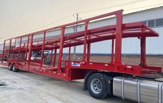 Personnalisé 6 8 10 voitures Double Deck Carrier Semi-remorque Parfait pour les remorques de camions