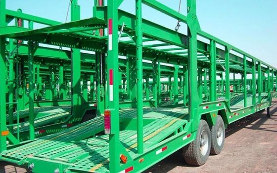 4pcs pneus à deux étages voiture remorque Dolly remorque pour le transport de voitures sur le marché russe