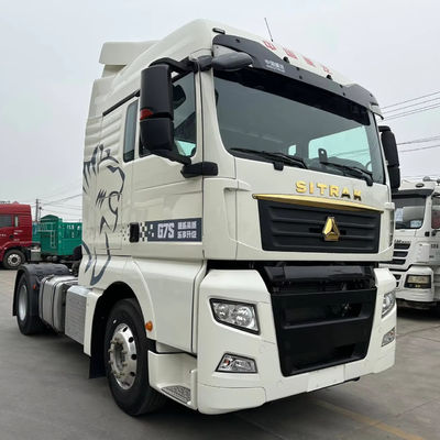 SITRAK G7 d'occasion 480 ch AMT Boîte de vitesses 6x4 type frein à disque Tête de camion Tracteur remorque