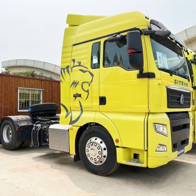 Numéro de pneu utilisé Sinotruk HOWO Sitrak 4*2 6*4 Tracteur lourd Camion Tête de tracteur
