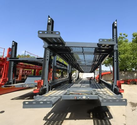 WS Shandong 8 remorque de transport de voiture remorque de fret personnalisée avec train d'atterrissage en option