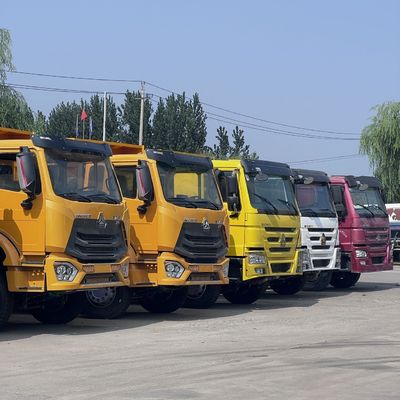 31-40T Capacité de charge Transmission manuelle Tracteur-camion 6X4 utilisé pour le transport de marchandises