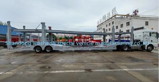 Pneus 11R22.5 Semi-remorque véhicule de transport de camions remorque pour le transport de véhicules